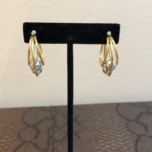Stunning 2-Tone Hoops
